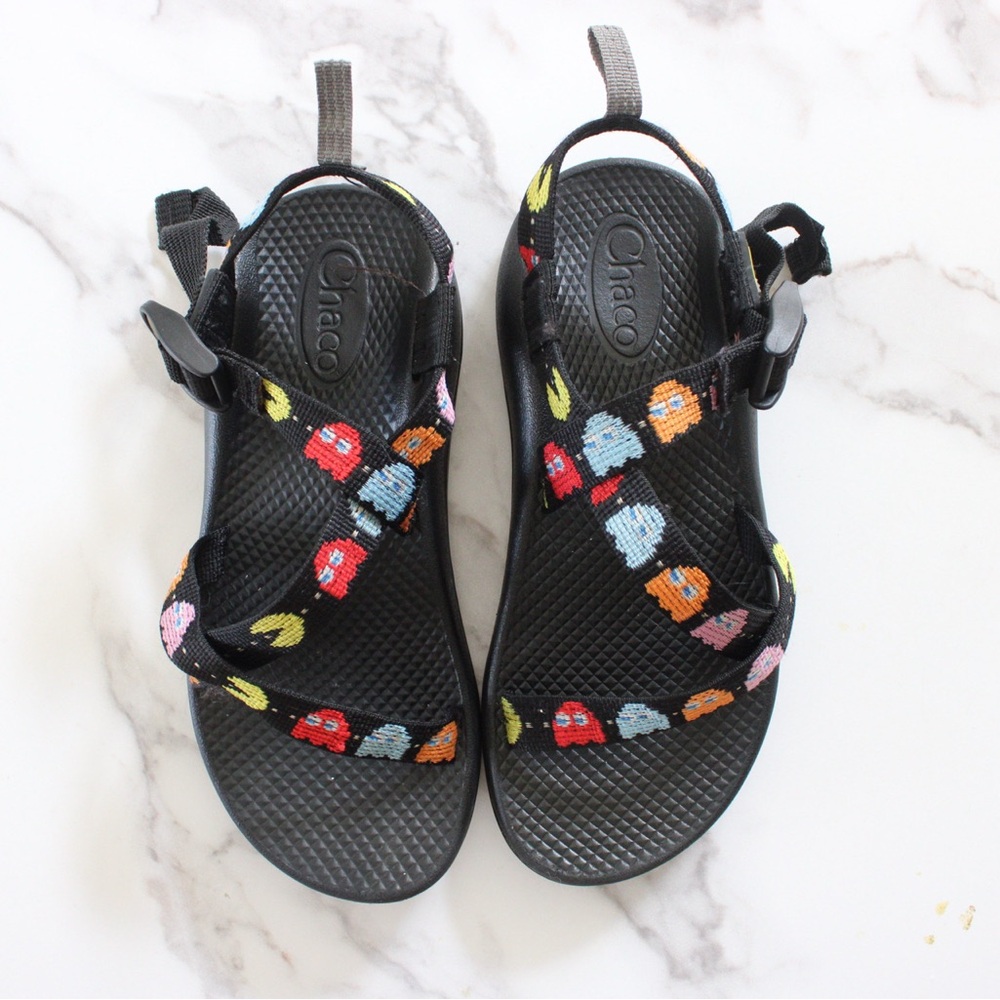 Chaco Z/1 Ecotread Limited Edition Pac-Man Sandals - Picture 2 of 9